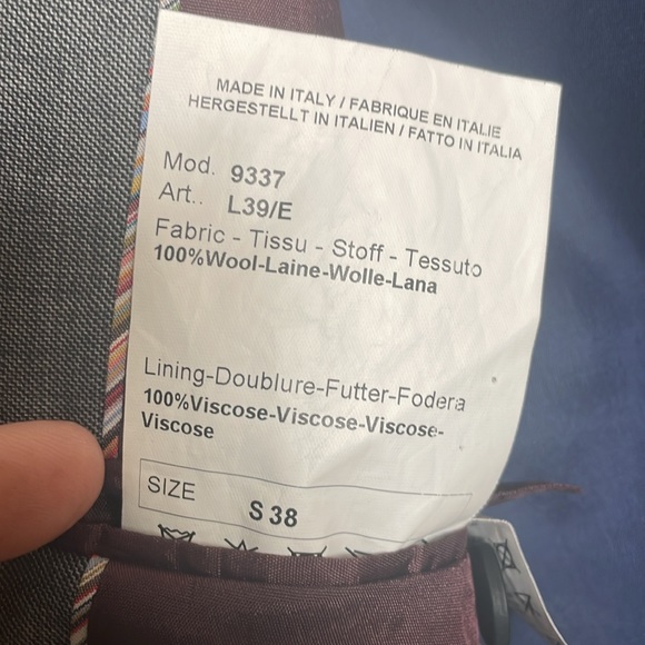 Paul Smith London Sports coat.  Made in Italy. - Picture 6 of 7